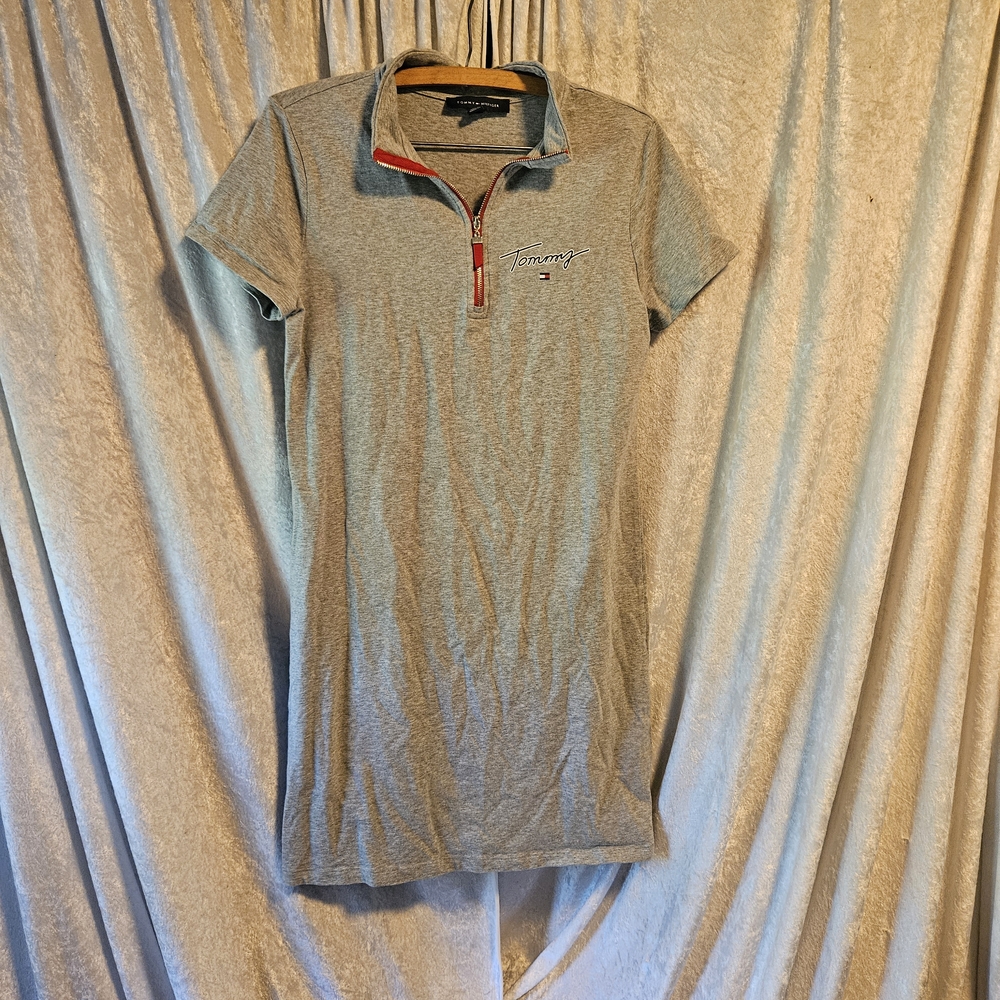 Tommy Hilfiger Gray Polo Dress